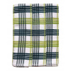 Kuchynské utierky EGYPTSKÁ BAVLNA 82, zeleno-biele stredné káro, 3 kusy, 50x7