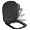 Ideal Standard Tesi - WC doska SoftClose, čierna T3529V3