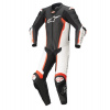 jednodílná kombinéza MISSILE V2, TECH-AIR kompatibilní, ALPINESTARS (černá/bílá/červená fluo, vel. 56)
