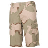 US BDU Kraťasy Rip Stop, tri farby púšte - XL (M.F.H.)