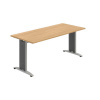OFFICE PRO s.r.o. HOBIS kancelársky stôl jednací rovný - FJ 1800, dub