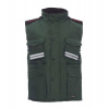 PAYPER FLIGHT 000184-0051 / Zateplená pánska vesta - green M