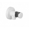 KLUDI A-QA nástenné koleno s držiakom, matná biela, 6054753-00
