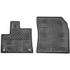 RIGUM CITROEN Berlingo 18- gumové koberčeky čierne (2 sedadlá, sada 2 ks)
