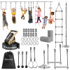 Ninja prekážková dráha pre deti, slackline set HyperMotion - 10 prekážok