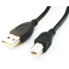 kábel USB 2.0 typ A-B 3m. Vhodný pre HP LJ, čierny High Quality