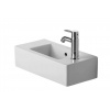 Duravit Vero Umývadielko, 50x25 cm, s prepadom, s otvorom na batériu vpravo, biela 0703500008