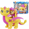 Figúrky Paw Patrol Odvážni rytieri Chase + Dragon (Tlapková patrola ZÁCHRANA RYTIEROV STATEČNÝCH RYTIEROV POSTAVA SKYE + DRAGON 3+)