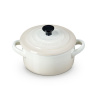 Le Creuset - mini hrniec 10 cm/ 0,25 l Meringue - béžová