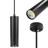 Interlook CTD-L20CM | Čierna závesná lampa | Moderné stropné svietidlo | Dekoratívne osvetlenie
