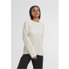 Ladies Rib Knit Sweater - whitesand 4XL