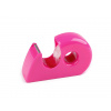 Stolný odvíjač lepiacej pásky s páskou šírka 1,5 cm pink 1ks