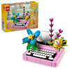 Lego Creator LEGO® Písací stroj s kvetmi (31169)