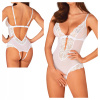 Obsessive Otvorené body Heavenlly biele M/L