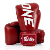 Boxerské rukavice Fairtex BGV1 – ONE – červená 16oz