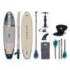 Paddleboard Aqua Marina Magma Earth Wave 11'2'' + + Kajaková sedačka a 2x pádlo: SUP/kajak a pádlo SUP