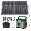 Elektráreň SWAREY 518Wh so 100W solárnym panelom, striedavým výstupom a 65W USB-C portom