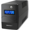 Qoltec UPS Line Interaktívny núdzový zdroj napájania | Monolit | 850VA | 480W | LCD | USB | RJ45