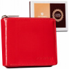Peňaženka - Peterson Wallet Prírodná koža červená PTN RD-30-GCL Red-Women's Product (Ryłko hnedá koža Dámska peňaženka)