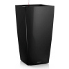 Lechuza Kvetináč CUBICO Premium 50 - black high gloss