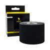 yellowSPORT Kineziologická tejpovacia páska čierna 7, 5 cm x 5 m