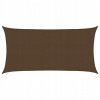 Slnečná plachta, 160 g/m2, hnedá, 3x6 m, HDPE