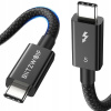 Kábel Blitzwolf USB typ C - USB typ C 0,5 m čierny