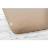 Jersey prestieradlo 60x120x20 svetlo hnedé Veľkosť: 60 x 120