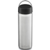 Nerezová fľaša Klean Kanteen Wide 27oz (s/Wide Loop Cap) - brushed stainless 800 ml uni