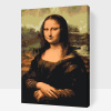 Vymalujsisam.sk Maľovanie podľa čísiel - Leonardo da Vinci - Mona Lisa Veľkosť: 40x60cm, Rám: Na plastovej doske