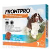 FRONTPRO 68 mg žuvacie tablety pre psy (10 - 25 kg) 1x3 ks