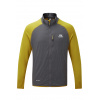 Mountain Equipment pánska hybridná mikina Switch Jacket | farba: Anvil Grey/Acid, veľkosť: L