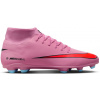 Pánske kopačky Nike, MERCURIAL SUPERFLY 10 CLUB FG/MG ružová,červená,čierna, 45.5 EU