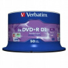 Verbatim DVD+R 8,5GB 8x, 50ks