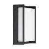 Rabalux 7155 vonkajšie nástenné svietidlo Gorica 1x12W | E27 | IP44 - biela, čierna