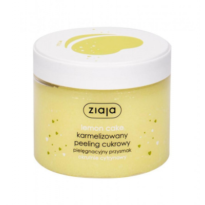 Ziaja Lemon Cake Sugar Body Scrub (W) 300ml, Telový peeling