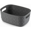 CURVER SOFTEX S 4L Košík 26,4 x 19,4 x 11,1 cm, tmavo sivý 00576-Z68