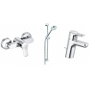 Kludi Pure & Easy Nat Strucy Washbasin Set (Kludi Pure & Easy Nat Strucy Washbasin Set)