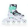 Raven Profession white/mint detské kolieskové korčule - EU 38-42