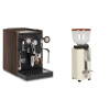Biepi Sara PID, black/wood + ECM C-Manuale 54, cream, oliva