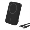 Belkin BOOST CHARGE™ Qi2 Magnetická Bezdrátová PowerBanka se stojánkem, 8000mAh, 15W, černá BPD007btBK