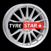 ATS Streetrall 6.0x16 4x100 ET45 polar-silber