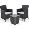 Allibert TRENTON BALCONY SET antracit/sivá (231695) - set záhradného nábytku