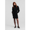 SUKŇA KARL LAGERFELD QUILTED ATHLEISURE SKIRT BLACK