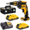 DeWalt DCF620D2 bezuhlíkový skrutkovač 18V na sadrokartón 2x2Ah