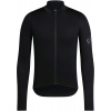 Pánsky cyklistický dres Rapha Men's Pro Team Long Sleeve Midweight Jersey - Black/White XXL
