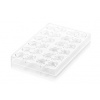Silikomart Profesionálna polykarbonátová Forma na pralinky Coccia kvapka/slza 29x8ml