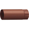 Odkvapový zvod Precit Roof 87 mm plechový, dĺžka 2000 mm RAL 3009 oxidovaná červená