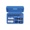 Bity a hlavice TORX TS (5cípé) na servis klimatizace, sada 12 ks - BGS 2275