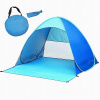 Pop-up plážový stan pre 2-3 osobu na UV slnko (Flocked matrac s vstavaným čerpadlom 191x136x22cm)
